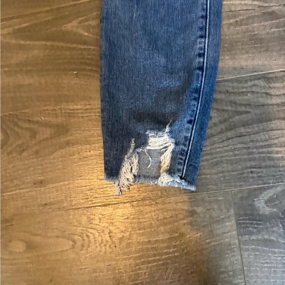 Abercrombie & Fitch High Rise Blue Jeans - Picture 5 of 7